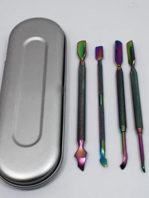 Kit de 4 empujudadores tornasol caja