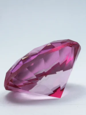 Cristal para fotografia rosado Kiss