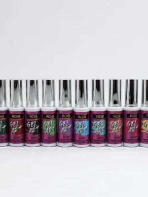Gel art de colores pastel rgb tc