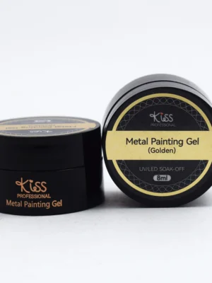 Gel metalizado 8ml Dorado kiss