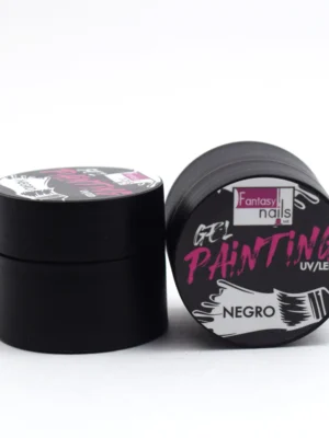 Painting Gel Negro Fantasy Nails