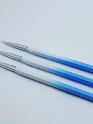 Kit liner celeste blanco 3 unidades