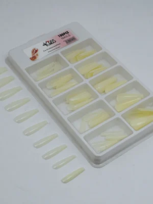 Tips Coffin completos natural 100  kiss