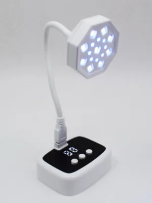 lampara cuadrada 8820 9leds soft gel