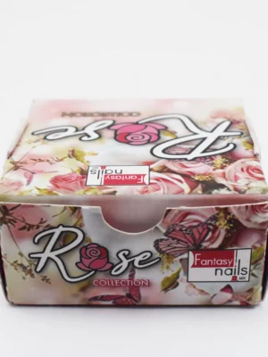Coleccion de acrilico Rose de 4 colores fantasy nails