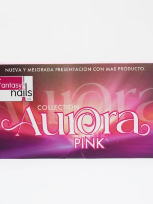 Colección Aurora pink Fantasy nails