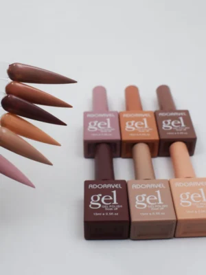 Coleccion Nude 6 colores adoravel