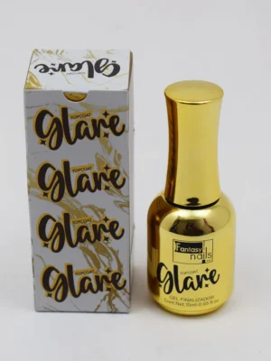 Glare dorado Fantasy nails , maximo brillo