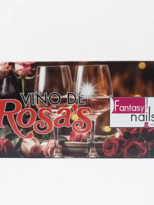 Coleccion Vino De Rosas 6 unidades Fantasy Nails