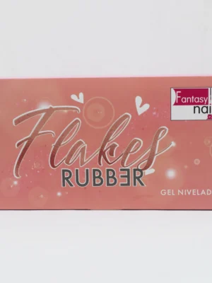 Coleccion Ruber Base Flakes Fantasy Nails