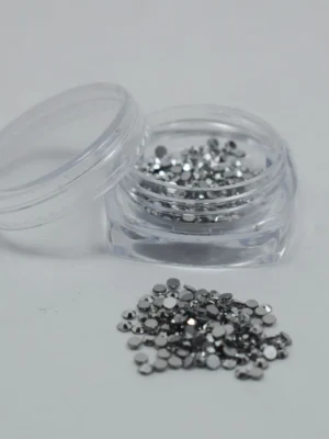Decoración perlas surtidas tornasol caja grande con frascos