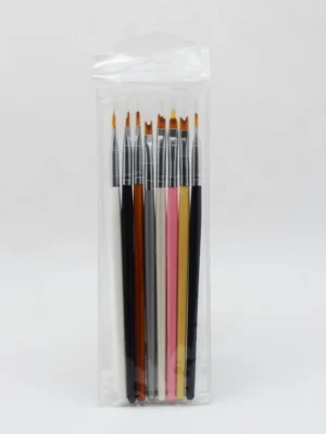 Kit de 8 pinceles mixto para decoración