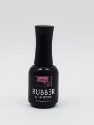 Rubber base milk rosse ,fantasy nails
