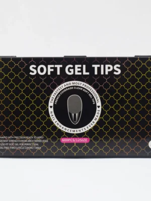 Tips de Soft gel almendra de 600 piezas cod 41