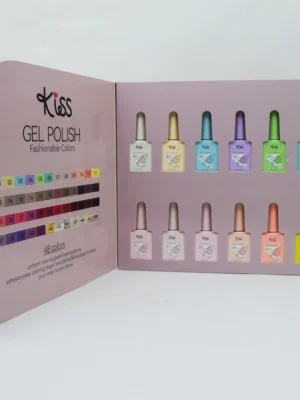 Coleccion kiss 12 colores Pastel A