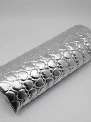 Apoyador de brazo melocotón Plateado