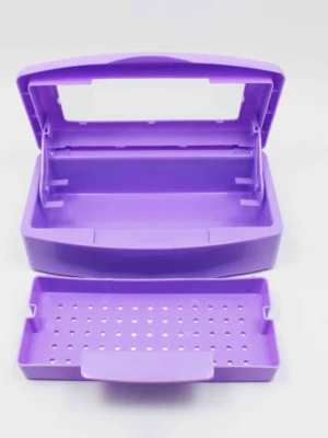 Bandeja de esterilizacion Morada