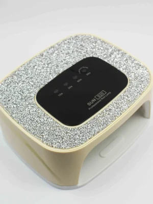 Sun S20 Crema con diamantes 268W 36 led