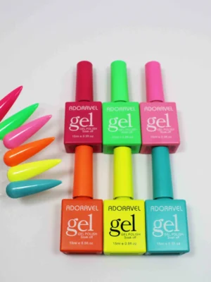 Gel adoravel colores brillantes