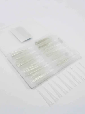 Tips Estileto  XXl Transparente de 140 pcs Adoravel