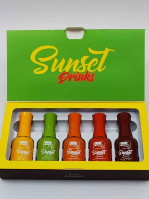 Colección Sunset Drinks Fantasy Nails