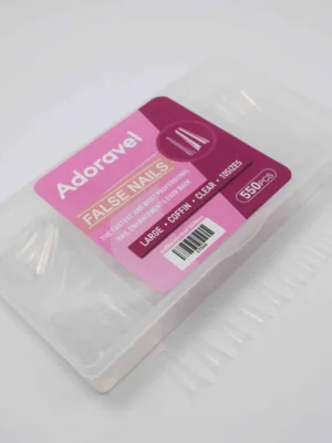 Tips Coffin 500 Transparente Adorabel