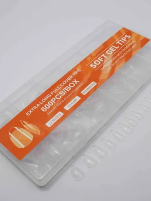 Tips soft gel Naranja almond